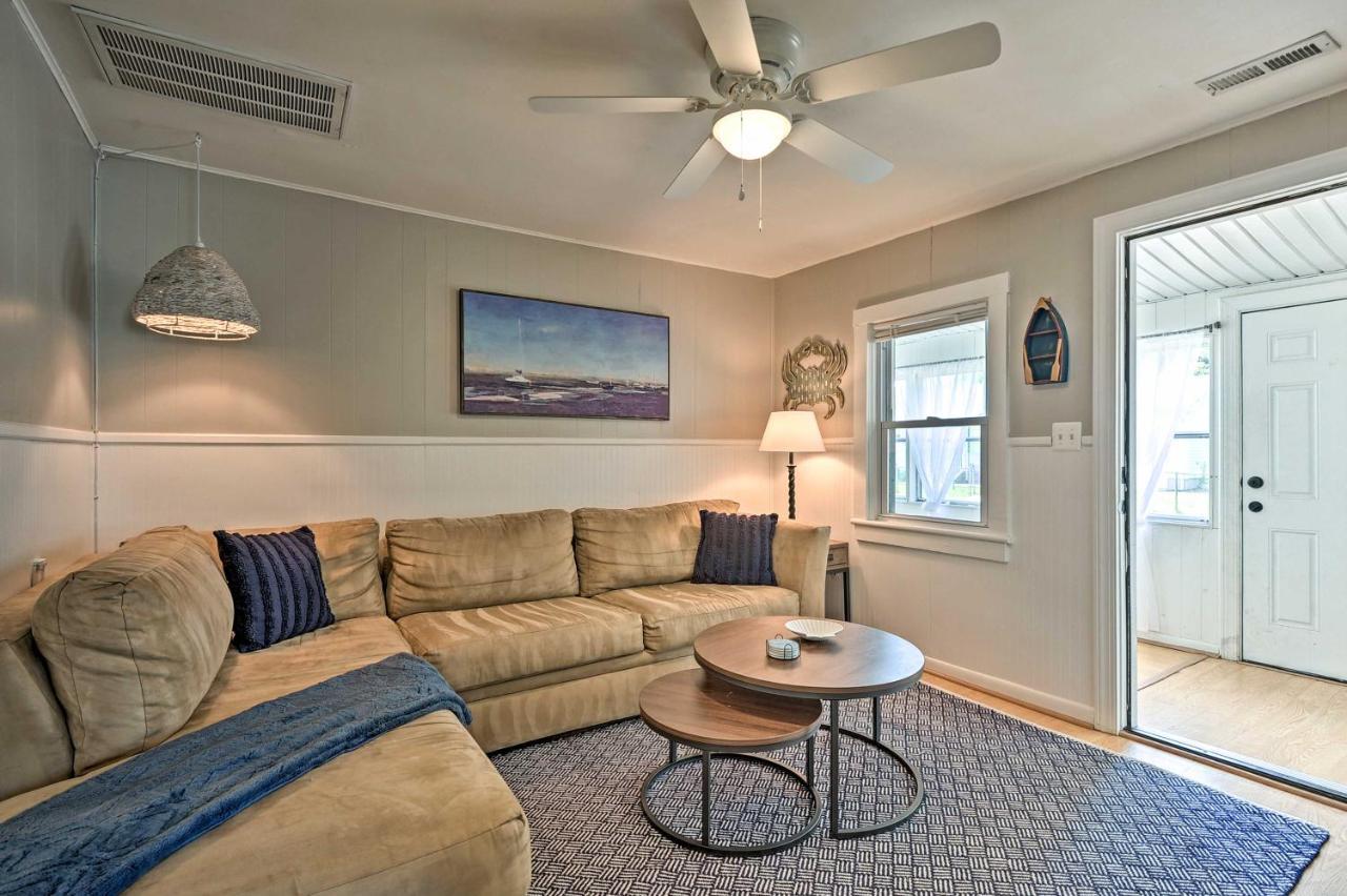 The Blue Crab Cottage - 3 Blocks From The Beach! Colonial Beach Exterior foto