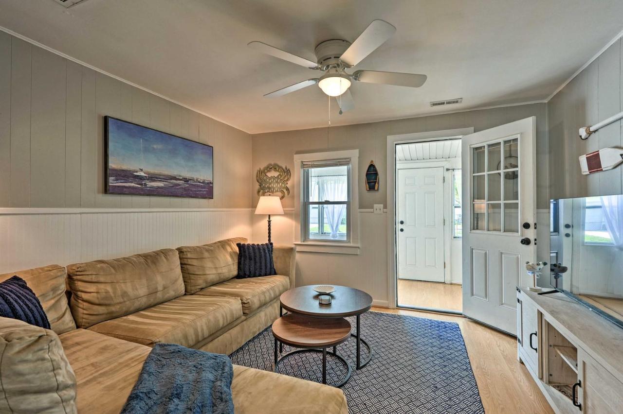 The Blue Crab Cottage - 3 Blocks From The Beach! Colonial Beach Exterior foto